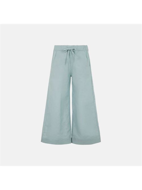 Pantalone modello ampio LALA-LU' | PTL80IBAZZURRO