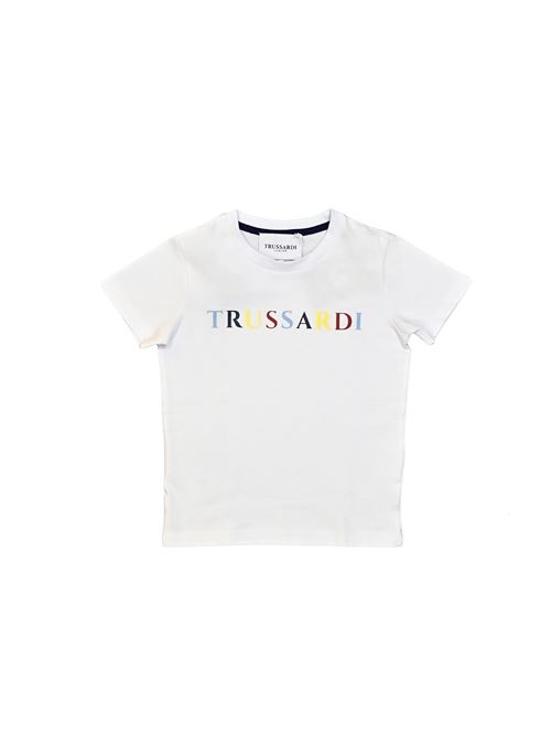 T-shirt bianca TRUSSARDI | TBP23102TSDHBIANCO