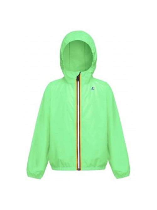 Giubbino antivento verde fluo K-WAY | K81253WT84