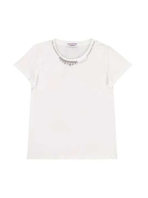 T-shirt bianca PINKO | S4PIJGTH087001