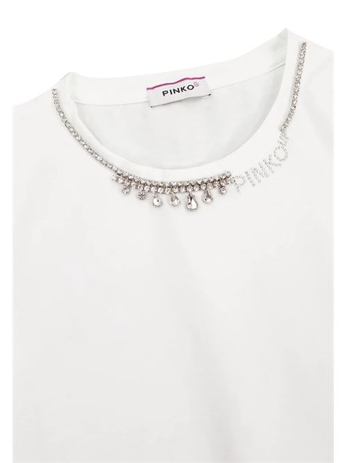 T-shirt bianca PINKO | S4PIJGTH087001