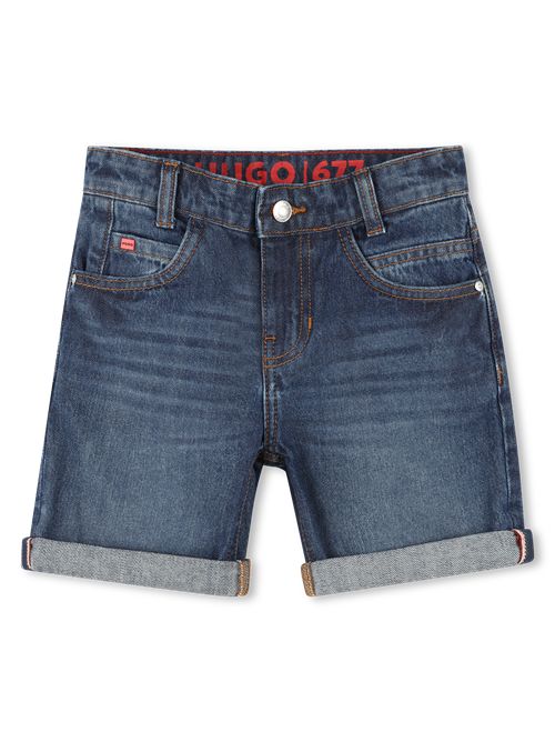 Bermuda jeans HUGO | G00370GRIGIO