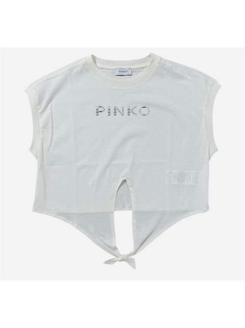 T-shirt con logo PINKO | KFTS004D007