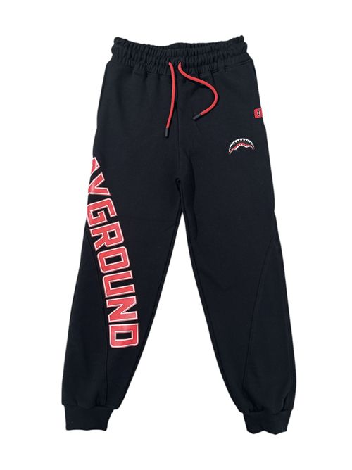 Pantalone nero con logo SPRAYGROUND | SPY1215EBLKNERO