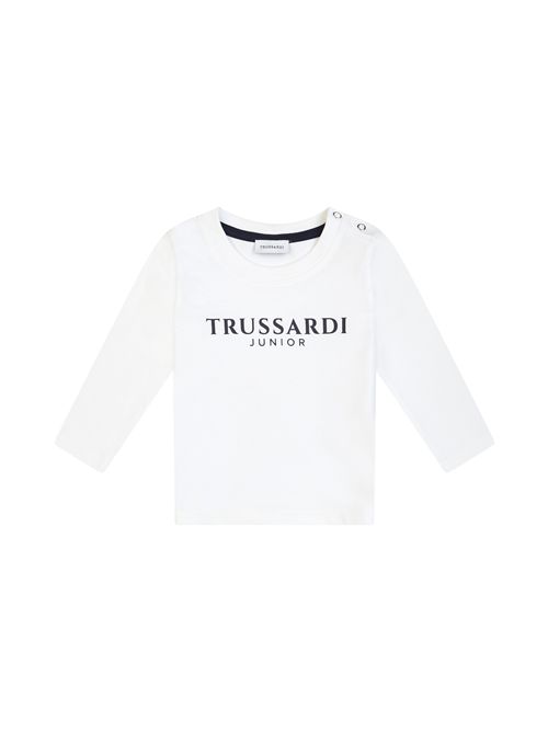 T-shirt bianca TRUSSARDI | TIP25068TSBIANCO