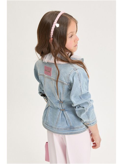 Giubbino jeans strass MONNALISA | 79G1007015