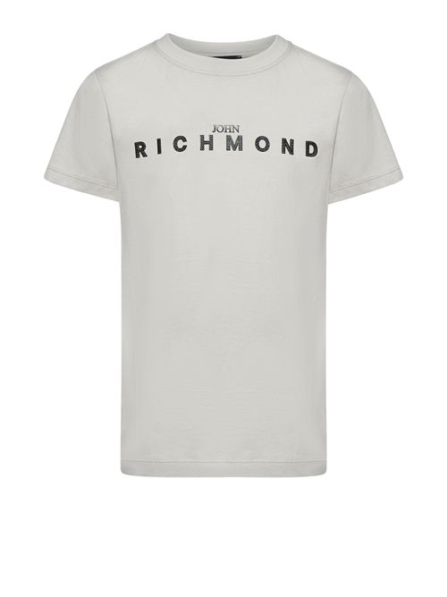 T-shirt logo bianca RICHMOND | RBP26008TSBIANCO