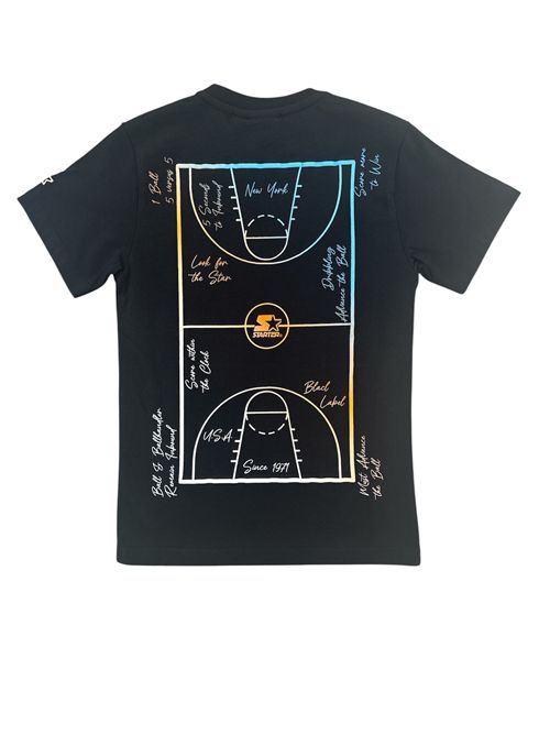 T-shirt nera STARTER | 1617NERO
