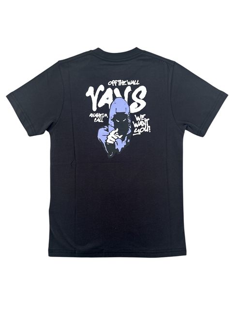 T-shirt nera logo VANS | VN000VY7BLK1