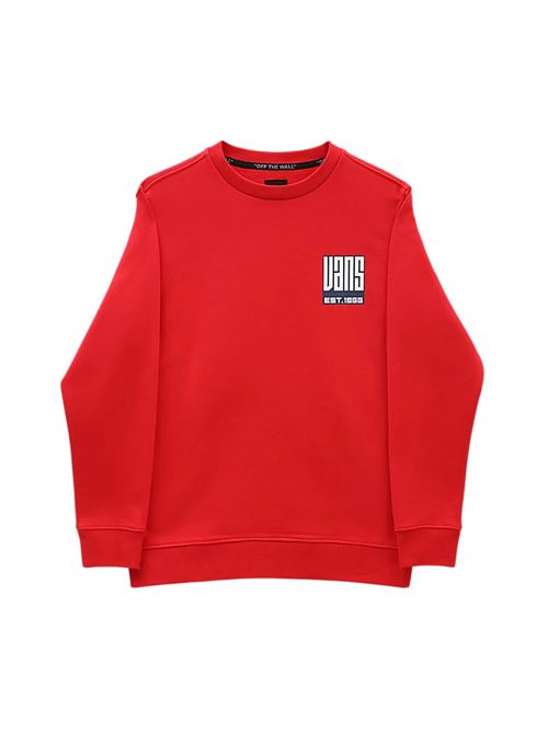 VANS Felpa VANS | VN0000290PZROSSO