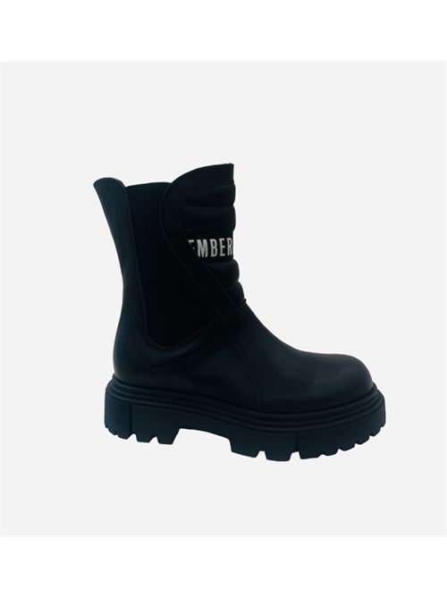 Stivali neri con logo BIKKEMBERGS | 21293999