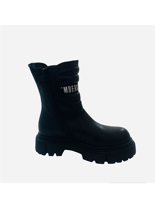 Stivali neri con logo BIKKEMBERGS | 21293999