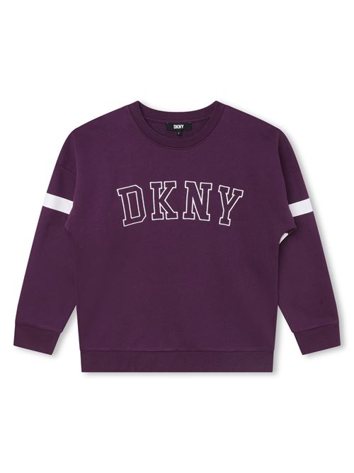Felpa viola DKNY | D25E57VIOLA