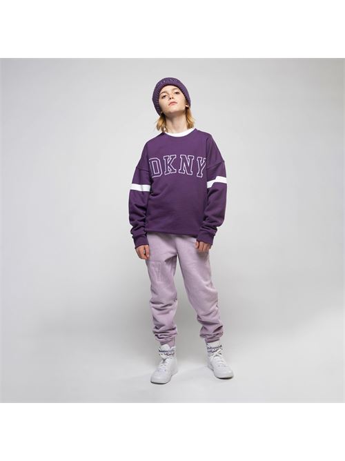 Felpa viola DKNY | D25E57VIOLA