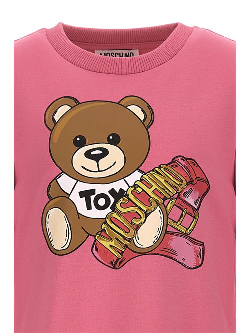 Abito con motivo teddy rosa MOSCHINO | HDV0DLLDA1652458
