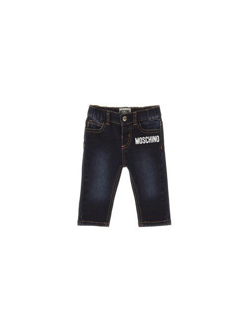 Jeans blu denim MOSCHINO | MQP038LXE4940290