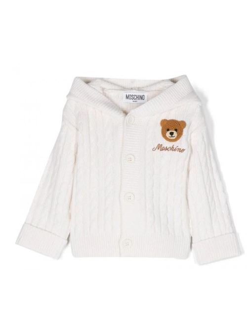 Cardigan con cappuccio MOSCHINO | MUW00TLHE4510063