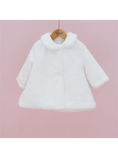 Ecopelliccia bianca NINNAOH | I23CAP04P001