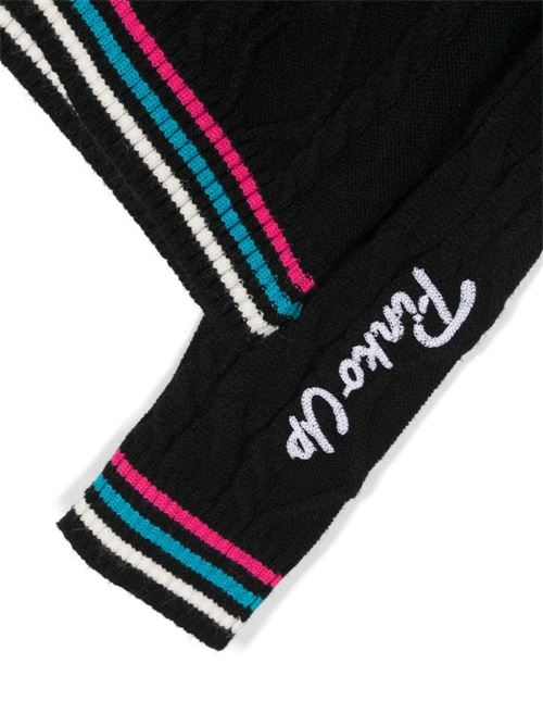 Maglia intrecciata con logo PINKO | F3PIJG273110