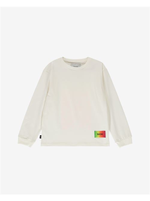 T-shirt a manica lunga SHOE | TONY0518BIANCO