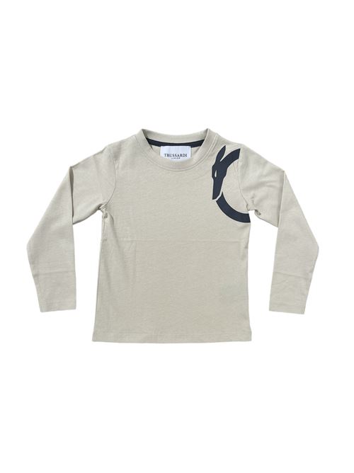 T-shirt a manica lunga TRUSSARDI | TBA23003TSBEIGE