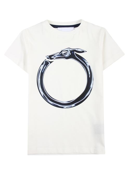 T-shirt con logo TRUSSARDI | TBA23061TSLATTE