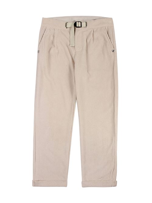 Pantalone in velluto TRUSSARDI | TBA23077PABEIGE