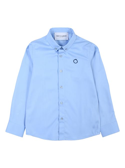 Camicia celeste TRUSSARDI | TBA23082CACELESTE
