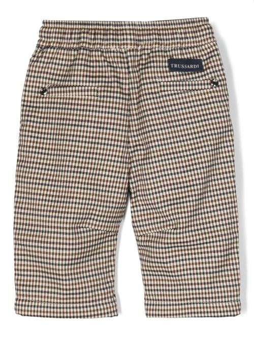 Pantalone pied-de-poule TRUSSARDI | TIA23092PAMARRONE