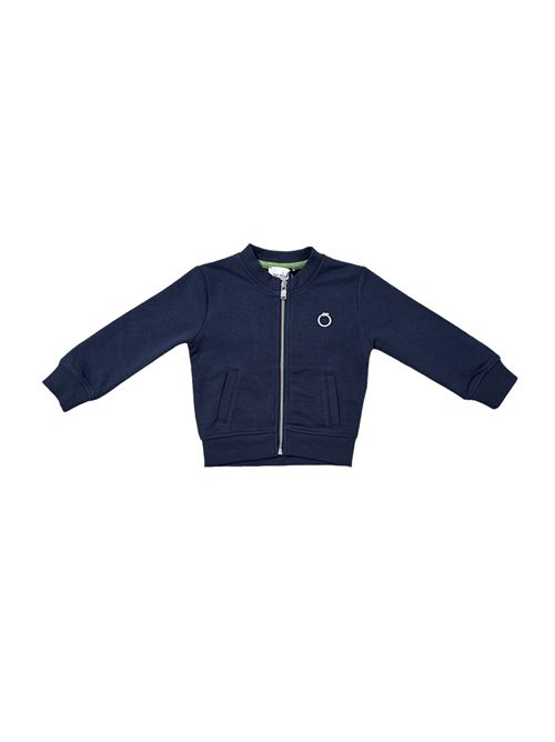Felpa con zip TRUSSARDI | TIA23137FEBLU