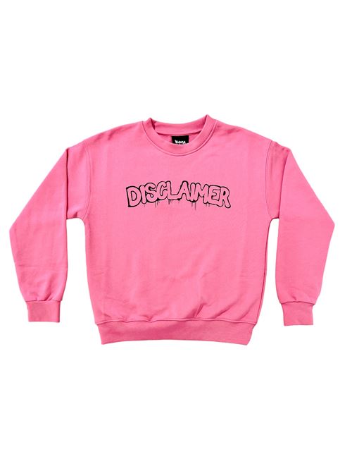 Felpa rosa DISCLAIMER | 24IDK58317ROSA