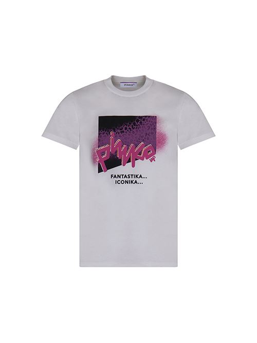 T-shirt bianca PINKO | F4PIJGTH217002
