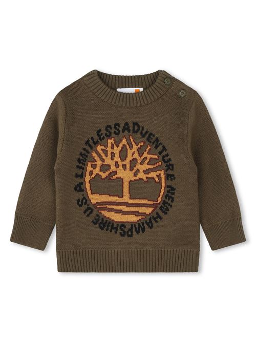Maglia con logo TIMBERLAND | T60263KAKI