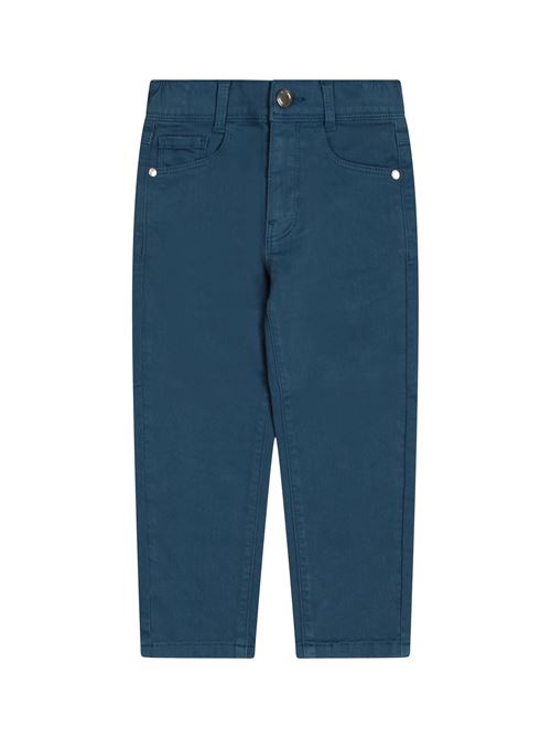 Pantalone con logo TRUSSARDI | TIA24075PABLU