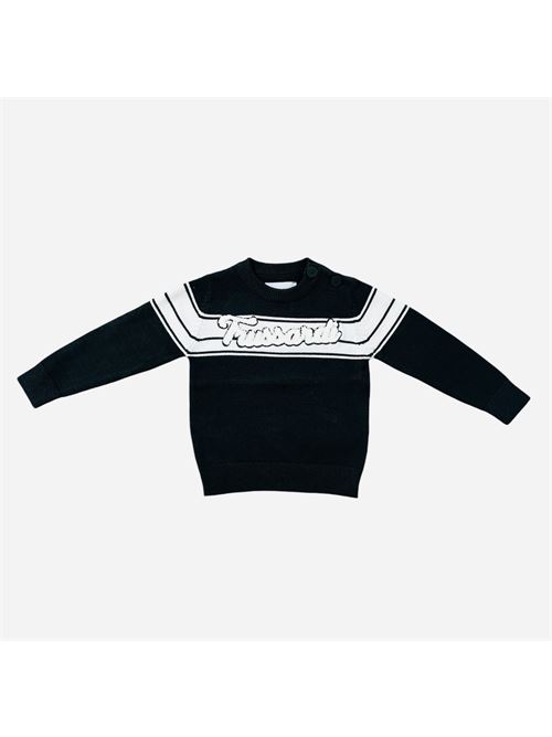 Maglia con logo TRUSSARDI | TIA24112MAMILITARE