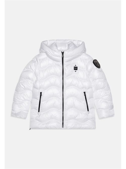 Piumino Larose bianco BLAUER | LAROSEBIANCO