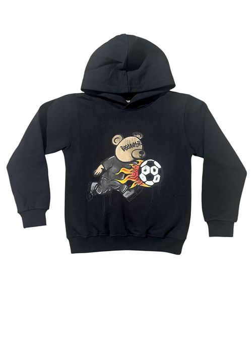Felpa con cappuccio DISCLAIMER | 25IDK58673NERO