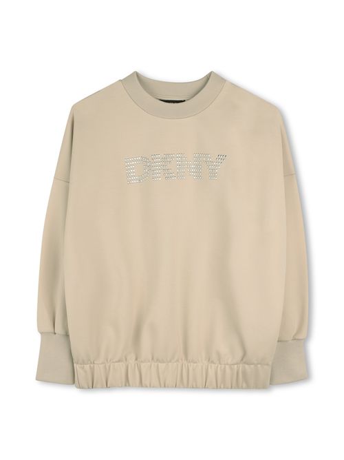 Felpa sabbia DKNY | D62393SABBIA
