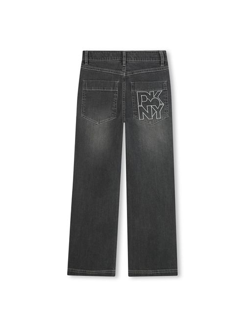 Jeans con logo DKNY | D62425NERO