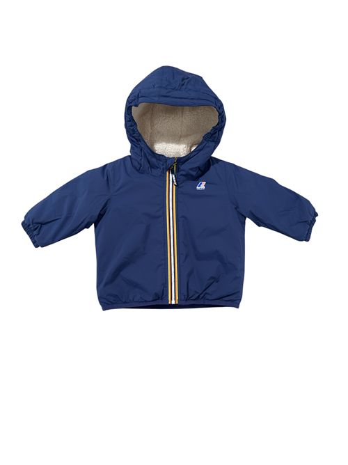 Piumino blu orsetto K-WAY | K7142RW867