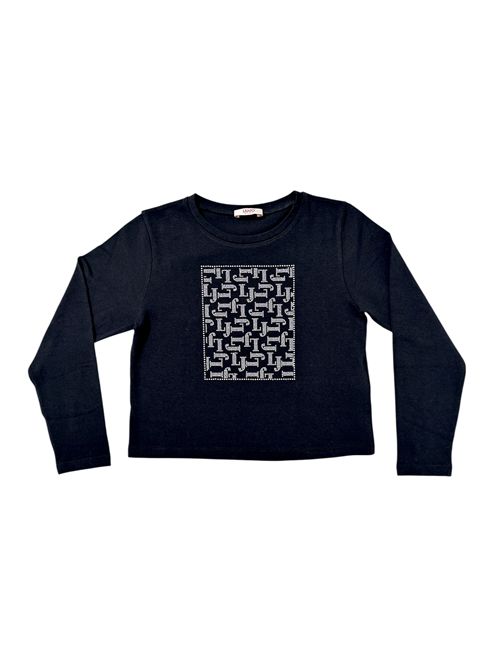 T-shirt nera LIUJO | GF5035S9149