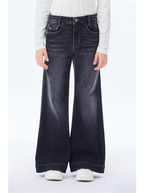 Jeans nero grigio LIUJO | GF512187031