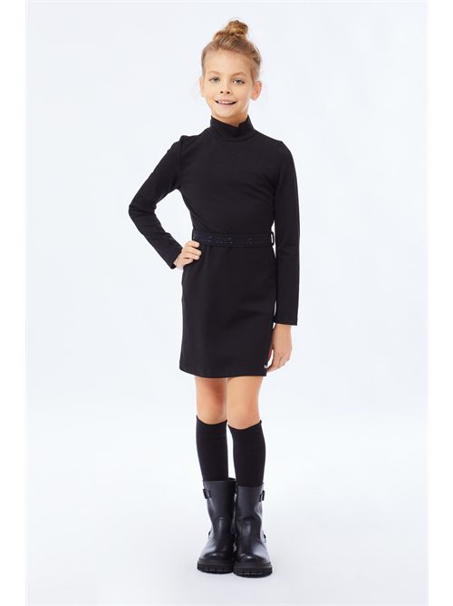 Abito nero a collo alto LIUJO | GF513422222