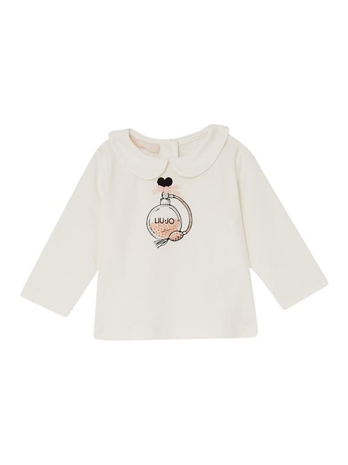 T-shirt manica lunga LIUJO | HF5040M9738