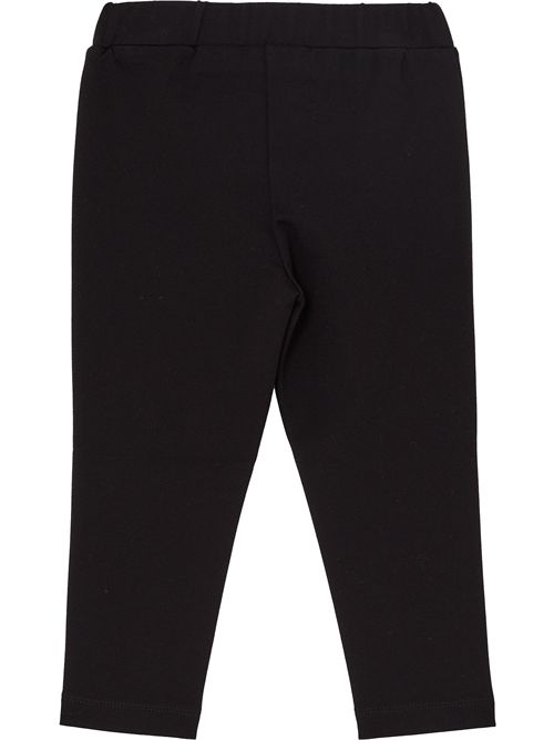 Pantalone nero con logo LIUJO | KF503922222