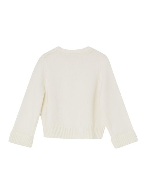 Maglia bianca con logo LIUJO | KF505510602