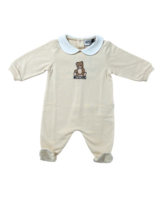 Tutina beige Teddy MOSCHINO | MUT04I20404