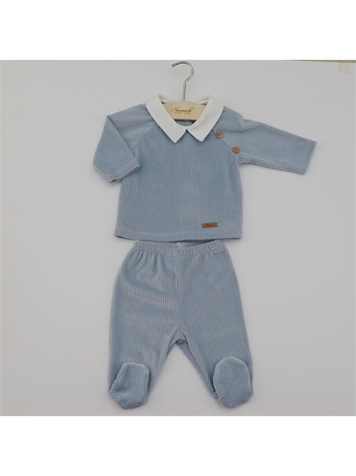 Tutina 2 pezzi ciniglia NINNAOH | I25PLC28SVA04