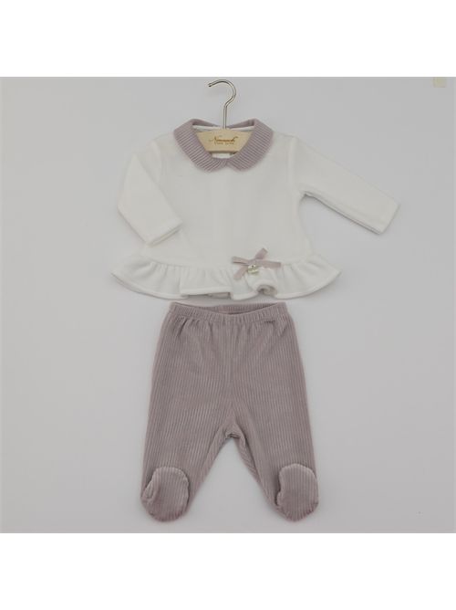Tutina 2 pezzi ciniglia NINNAOH | I25PLC31SE01P04
