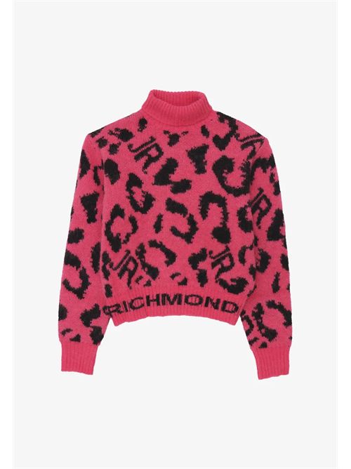 Maglia collo alto RICHMOND | RGA25049MAFUCSIA